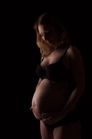 Babybauch Silhouette Stuttgart