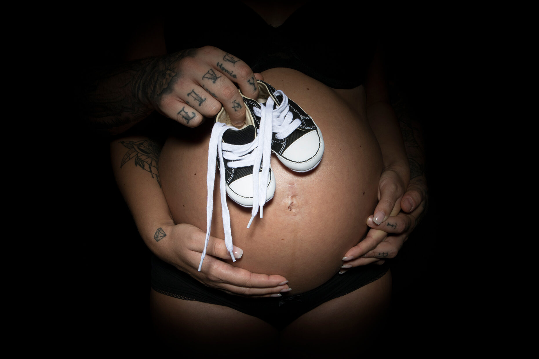 Babybauch Detailfotos Schwangerschaft Leonberg